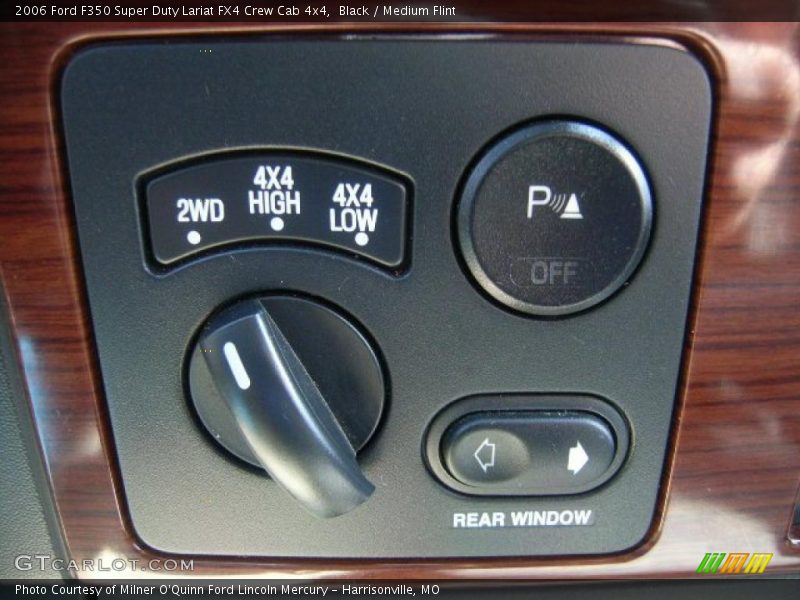 Black / Medium Flint 2006 Ford F350 Super Duty Lariat FX4 Crew Cab 4x4