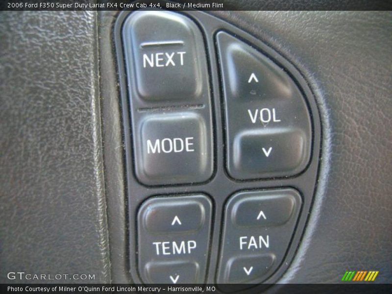 Black / Medium Flint 2006 Ford F350 Super Duty Lariat FX4 Crew Cab 4x4