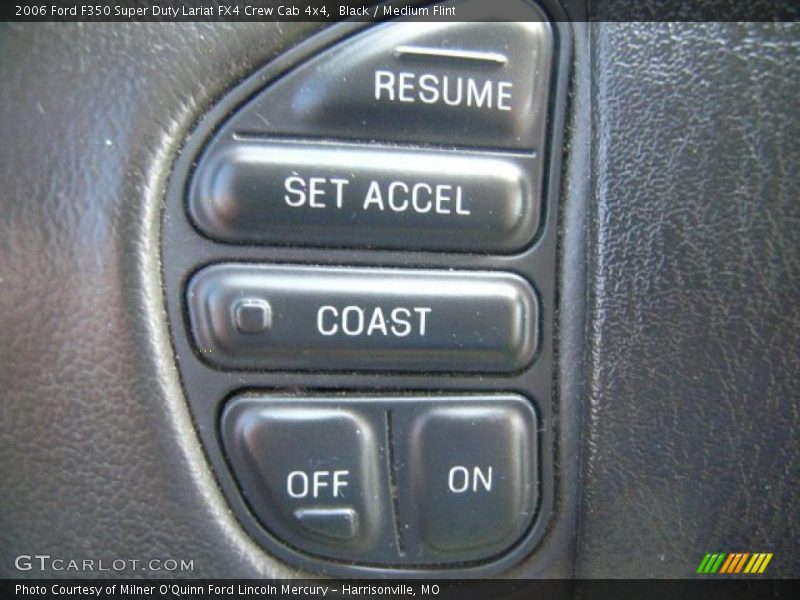 Black / Medium Flint 2006 Ford F350 Super Duty Lariat FX4 Crew Cab 4x4