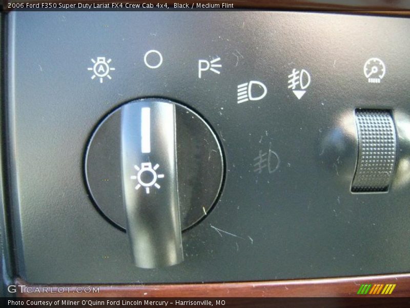 Black / Medium Flint 2006 Ford F350 Super Duty Lariat FX4 Crew Cab 4x4