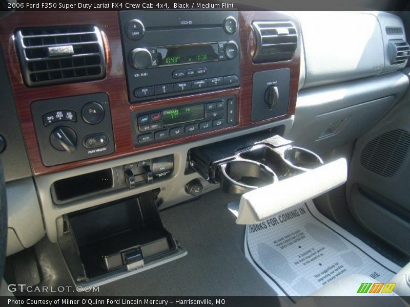 Black / Medium Flint 2006 Ford F350 Super Duty Lariat FX4 Crew Cab 4x4
