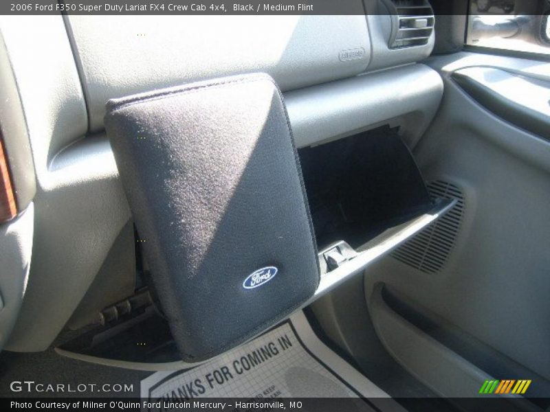 Black / Medium Flint 2006 Ford F350 Super Duty Lariat FX4 Crew Cab 4x4
