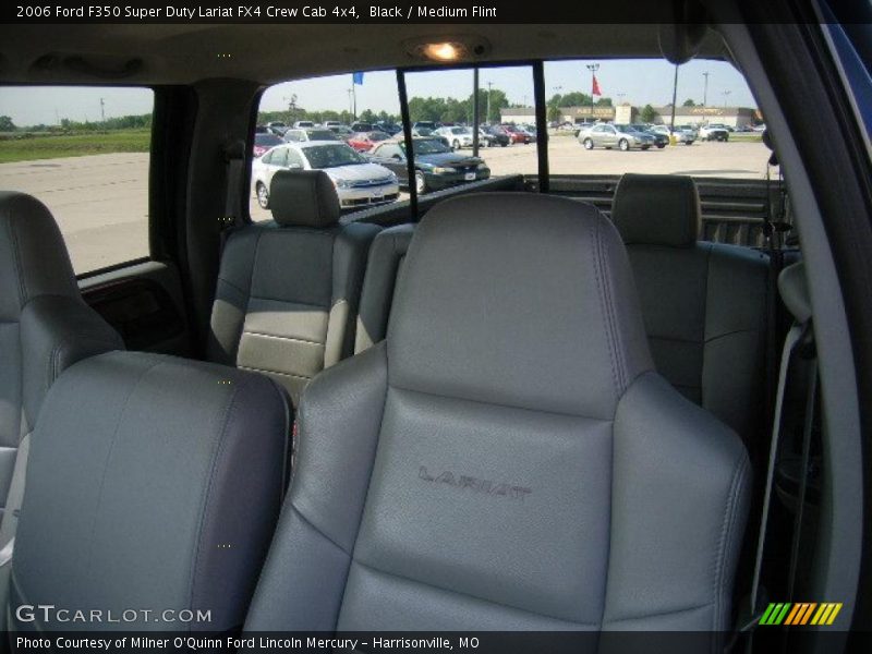 Black / Medium Flint 2006 Ford F350 Super Duty Lariat FX4 Crew Cab 4x4