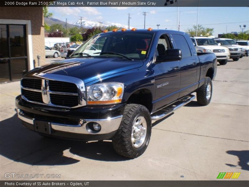 Patriot Blue Pearl / Medium Slate Gray 2006 Dodge Ram 2500 SLT Mega Cab 4x4