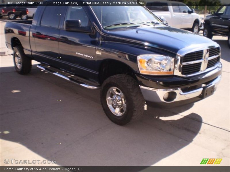 Patriot Blue Pearl / Medium Slate Gray 2006 Dodge Ram 2500 SLT Mega Cab 4x4