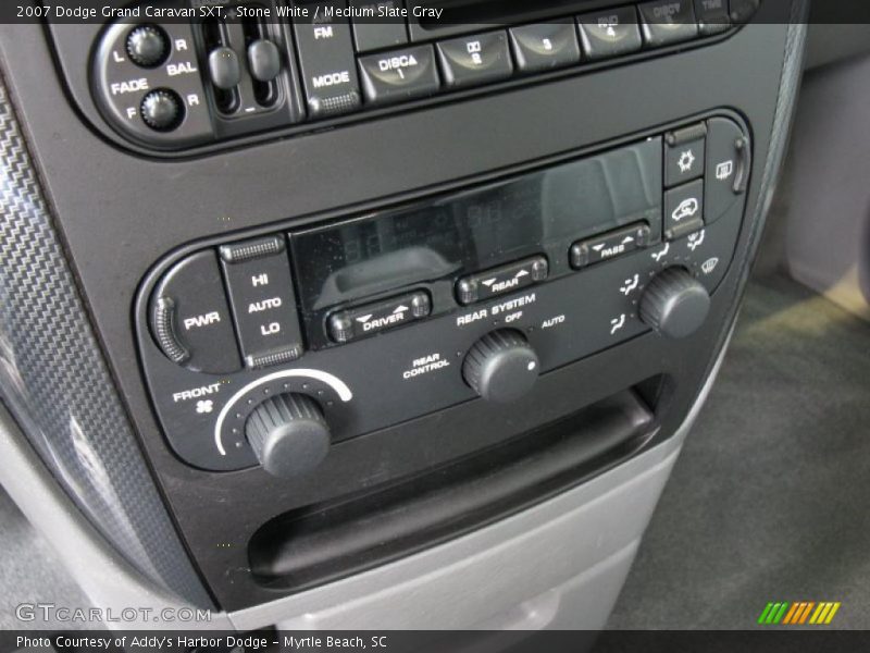 Stone White / Medium Slate Gray 2007 Dodge Grand Caravan SXT