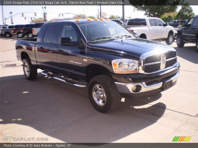 Patriot Blue Pearl / Medium Slate Gray 2006 Dodge Ram 2500 SLT Mega Cab 4x4