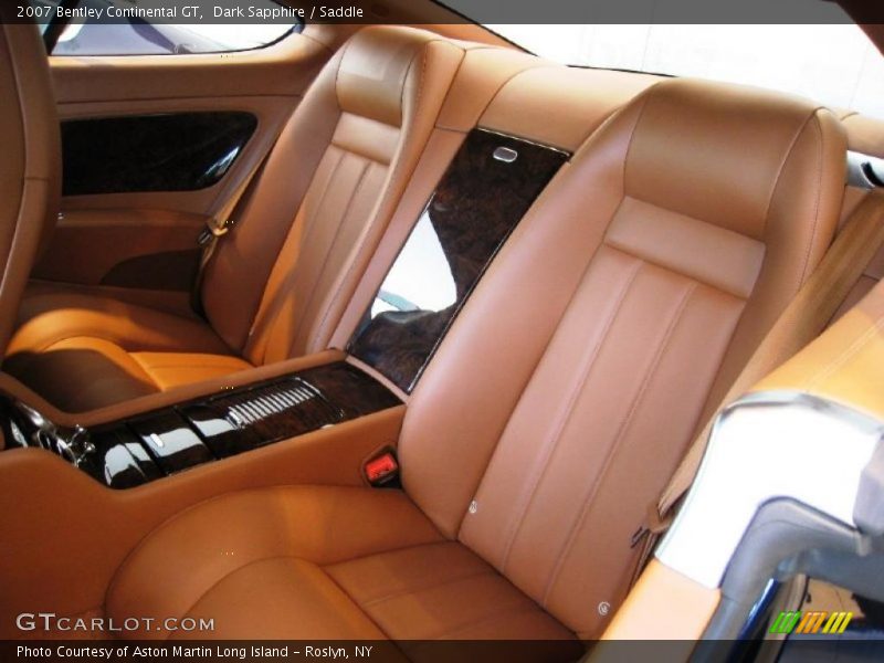 Dark Sapphire / Saddle 2007 Bentley Continental GT