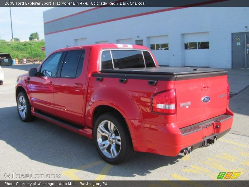 Colorado Red / Dark Charcoal 2008 Ford Explorer Sport Trac Adrenalin 4x4