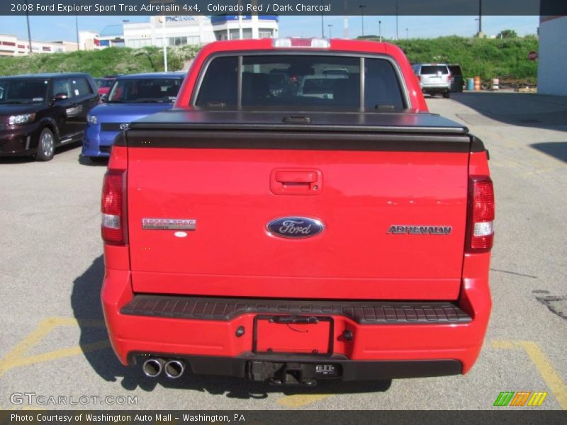 Colorado Red / Dark Charcoal 2008 Ford Explorer Sport Trac Adrenalin 4x4