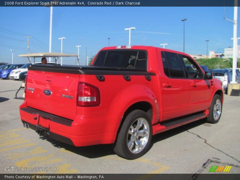 Colorado Red / Dark Charcoal 2008 Ford Explorer Sport Trac Adrenalin 4x4