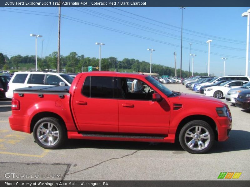 Colorado Red / Dark Charcoal 2008 Ford Explorer Sport Trac Adrenalin 4x4