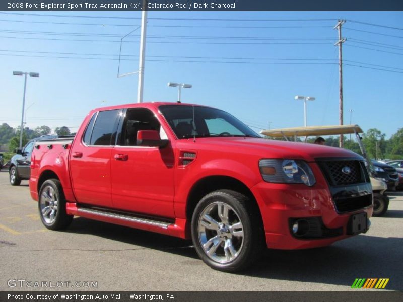 Colorado Red / Dark Charcoal 2008 Ford Explorer Sport Trac Adrenalin 4x4
