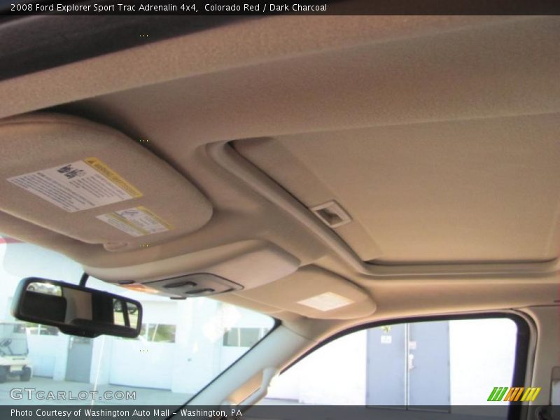 Colorado Red / Dark Charcoal 2008 Ford Explorer Sport Trac Adrenalin 4x4