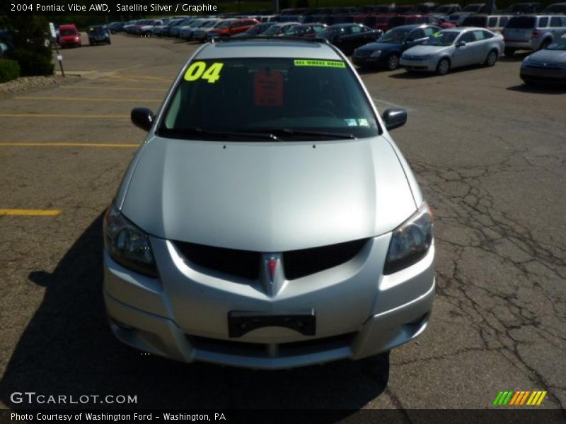 Satellite Silver / Graphite 2004 Pontiac Vibe AWD