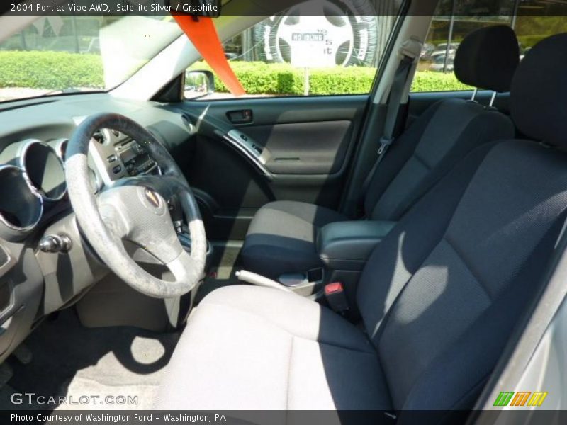 Satellite Silver / Graphite 2004 Pontiac Vibe AWD