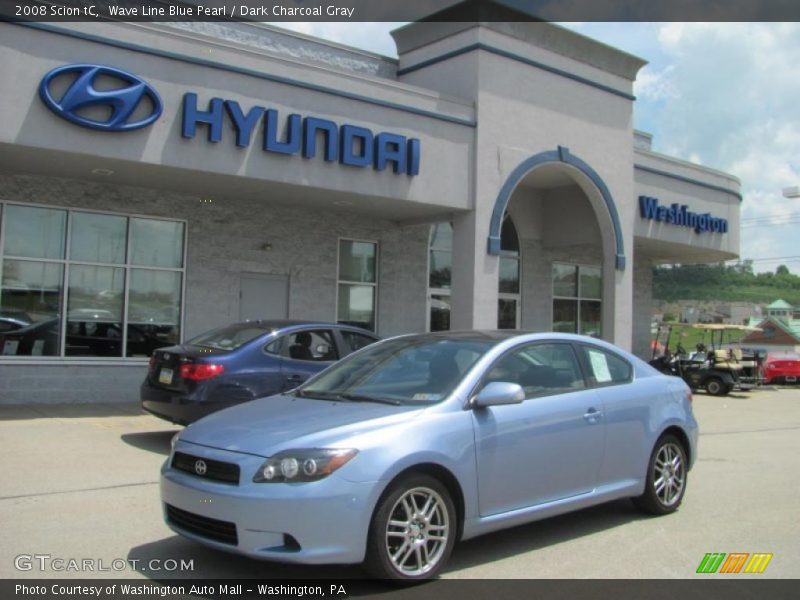 Wave Line Blue Pearl / Dark Charcoal Gray 2008 Scion tC