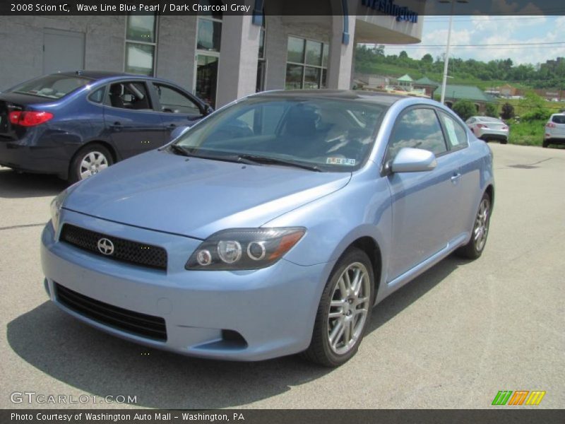 Wave Line Blue Pearl / Dark Charcoal Gray 2008 Scion tC