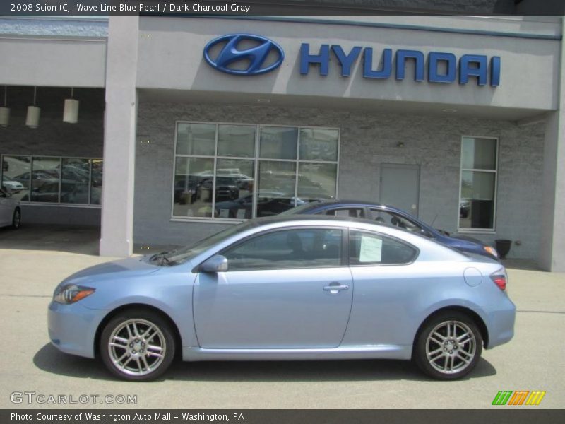 Wave Line Blue Pearl / Dark Charcoal Gray 2008 Scion tC