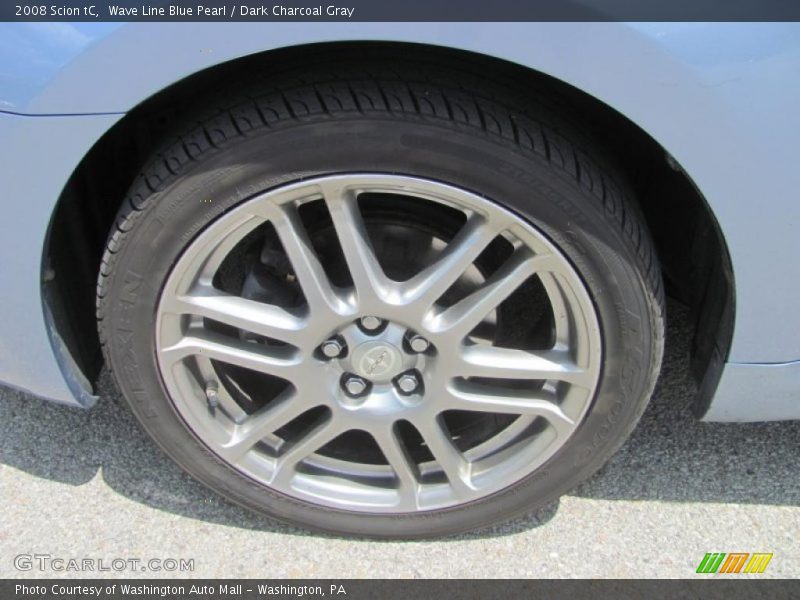 Wave Line Blue Pearl / Dark Charcoal Gray 2008 Scion tC