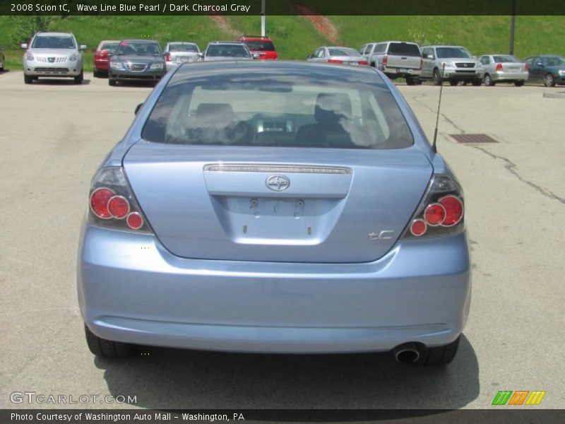 Wave Line Blue Pearl / Dark Charcoal Gray 2008 Scion tC
