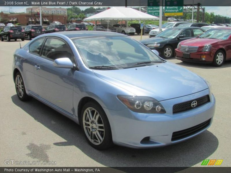 Wave Line Blue Pearl / Dark Charcoal Gray 2008 Scion tC