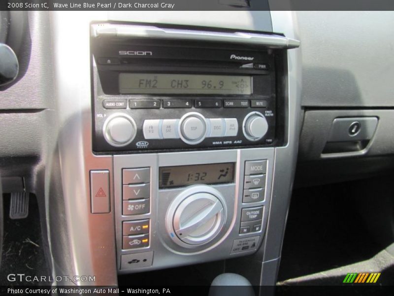 Wave Line Blue Pearl / Dark Charcoal Gray 2008 Scion tC