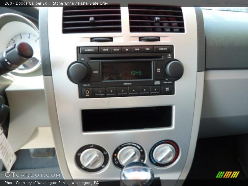 Stone White / Pastel Slate Gray 2007 Dodge Caliber SXT