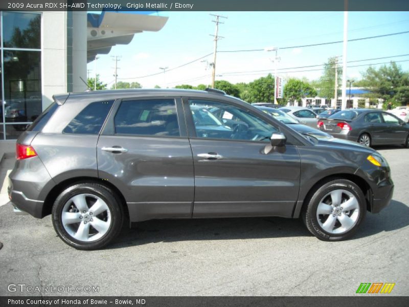 Grigio Metallic / Ebony 2009 Acura RDX SH-AWD Technology