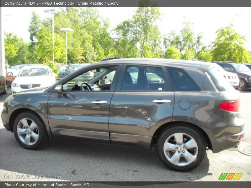 Grigio Metallic / Ebony 2009 Acura RDX SH-AWD Technology