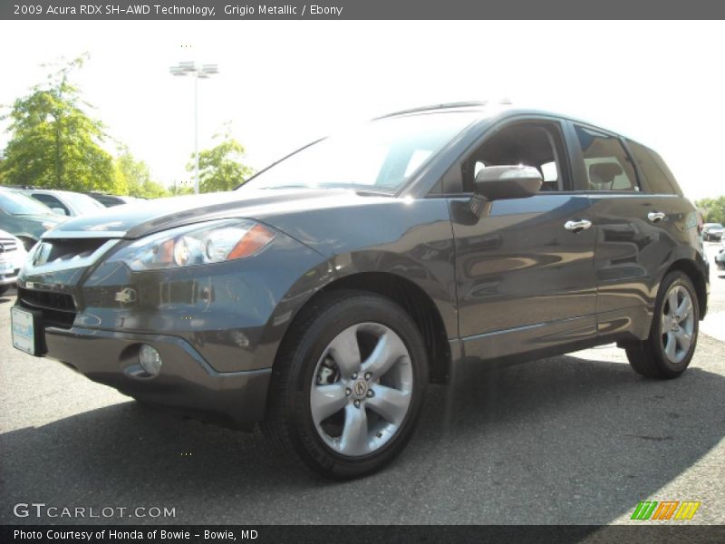 Grigio Metallic / Ebony 2009 Acura RDX SH-AWD Technology