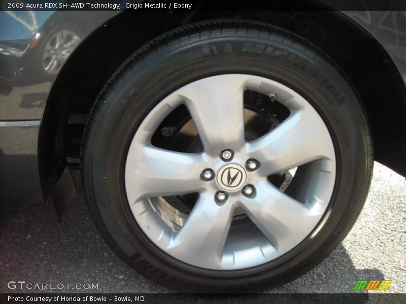 Grigio Metallic / Ebony 2009 Acura RDX SH-AWD Technology