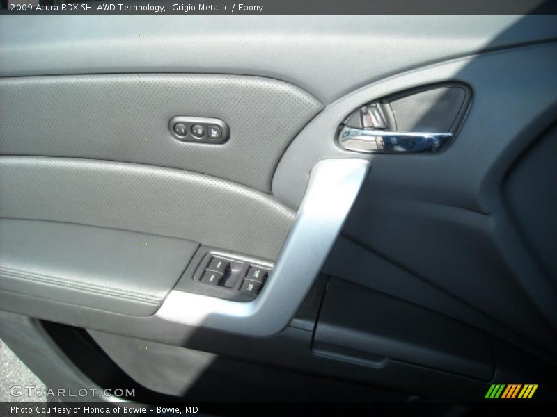 Grigio Metallic / Ebony 2009 Acura RDX SH-AWD Technology
