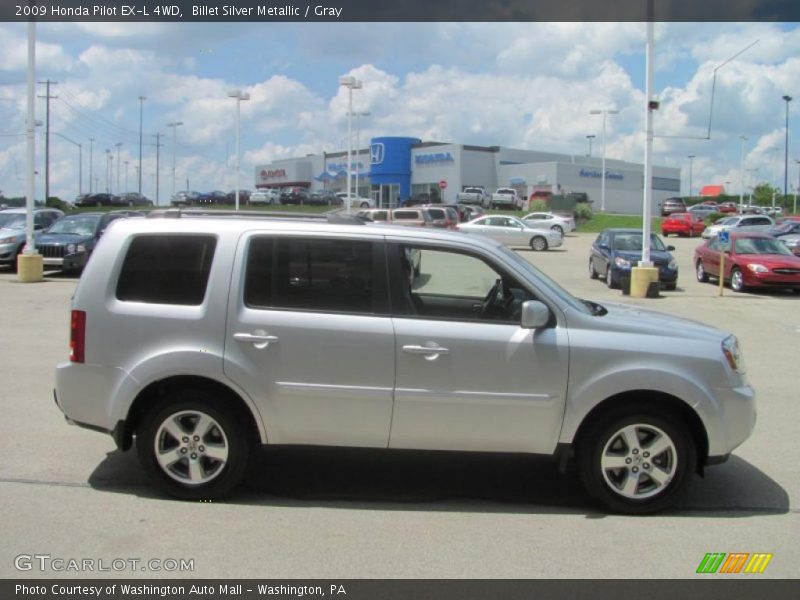 Billet Silver Metallic / Gray 2009 Honda Pilot EX-L 4WD