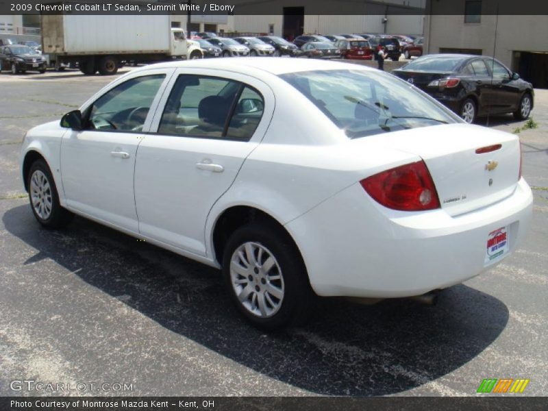 Summit White / Ebony 2009 Chevrolet Cobalt LT Sedan