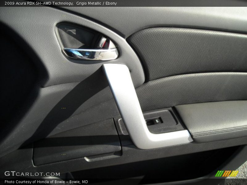 Grigio Metallic / Ebony 2009 Acura RDX SH-AWD Technology