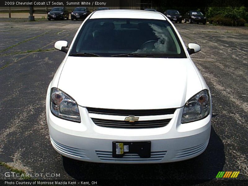 Summit White / Ebony 2009 Chevrolet Cobalt LT Sedan