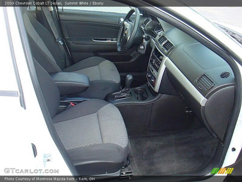 Summit White / Ebony 2009 Chevrolet Cobalt LT Sedan