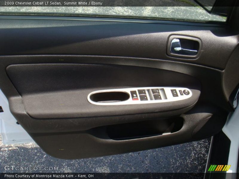 Summit White / Ebony 2009 Chevrolet Cobalt LT Sedan
