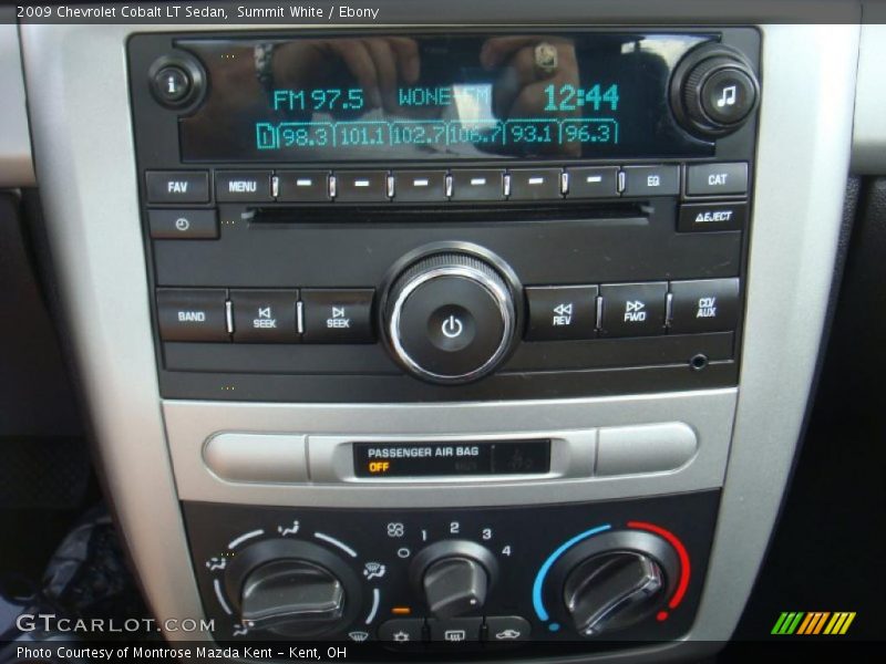 Summit White / Ebony 2009 Chevrolet Cobalt LT Sedan