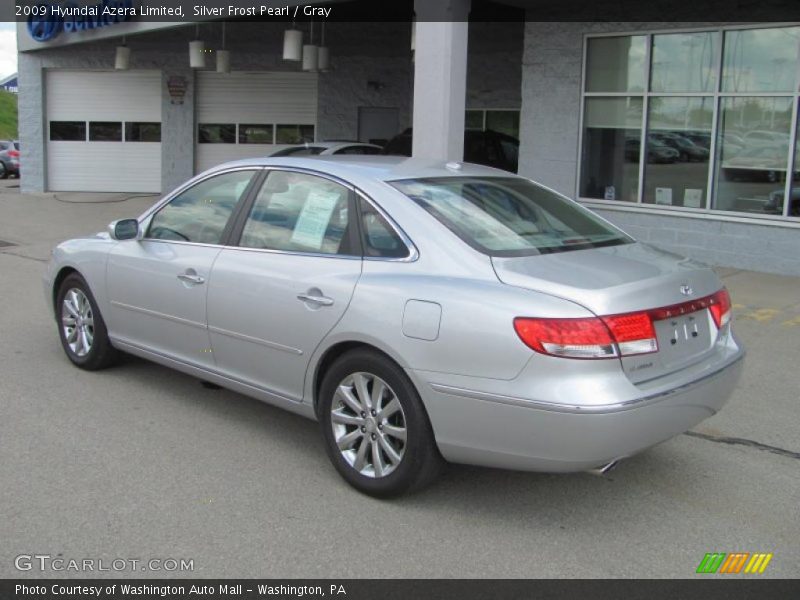 Silver Frost Pearl / Gray 2009 Hyundai Azera Limited