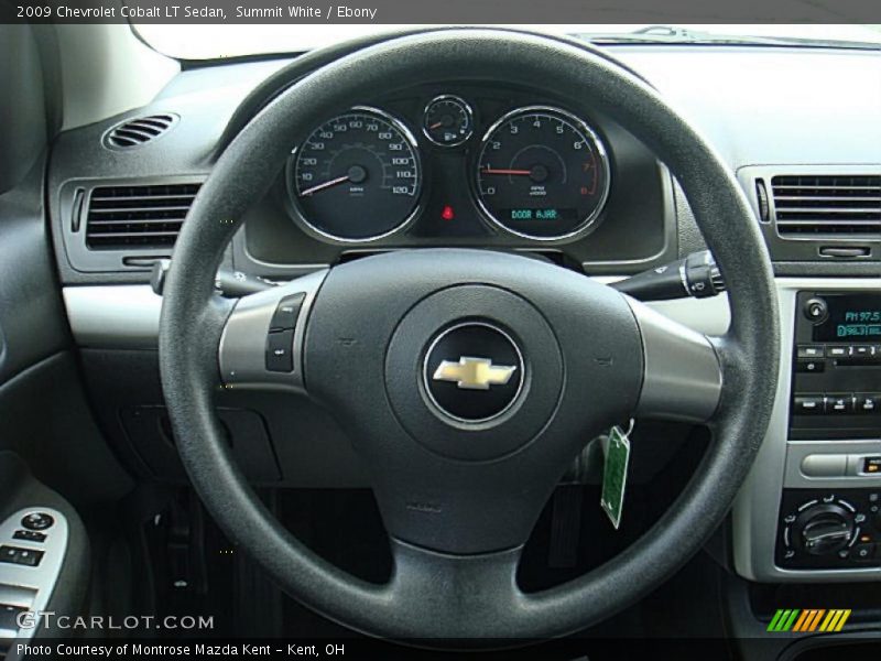 Summit White / Ebony 2009 Chevrolet Cobalt LT Sedan