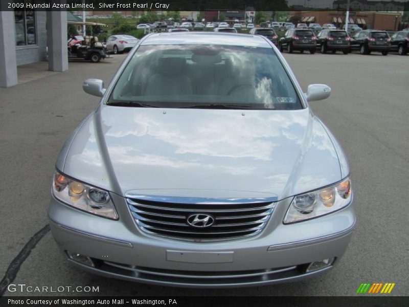 Silver Frost Pearl / Gray 2009 Hyundai Azera Limited