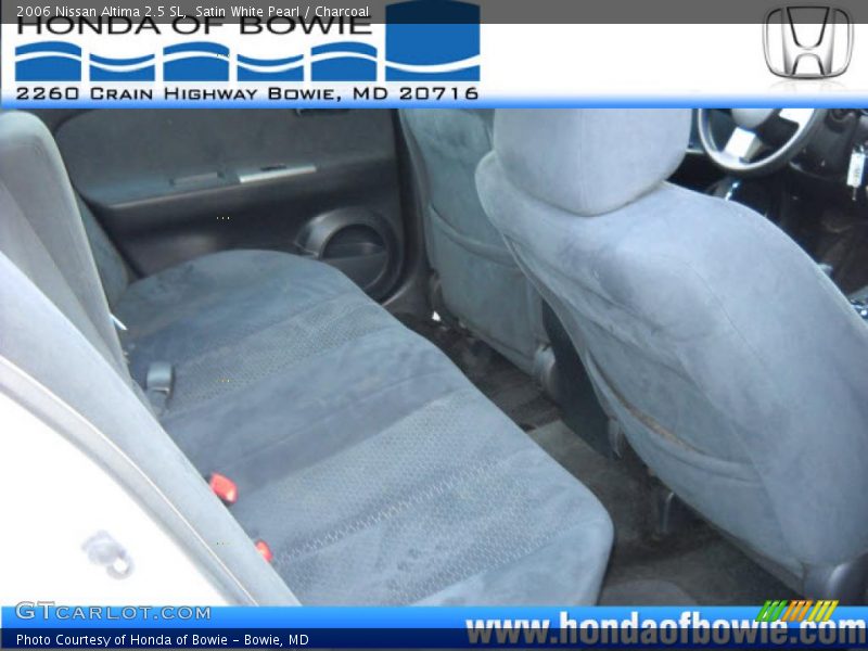 Satin White Pearl / Charcoal 2006 Nissan Altima 2.5 SL