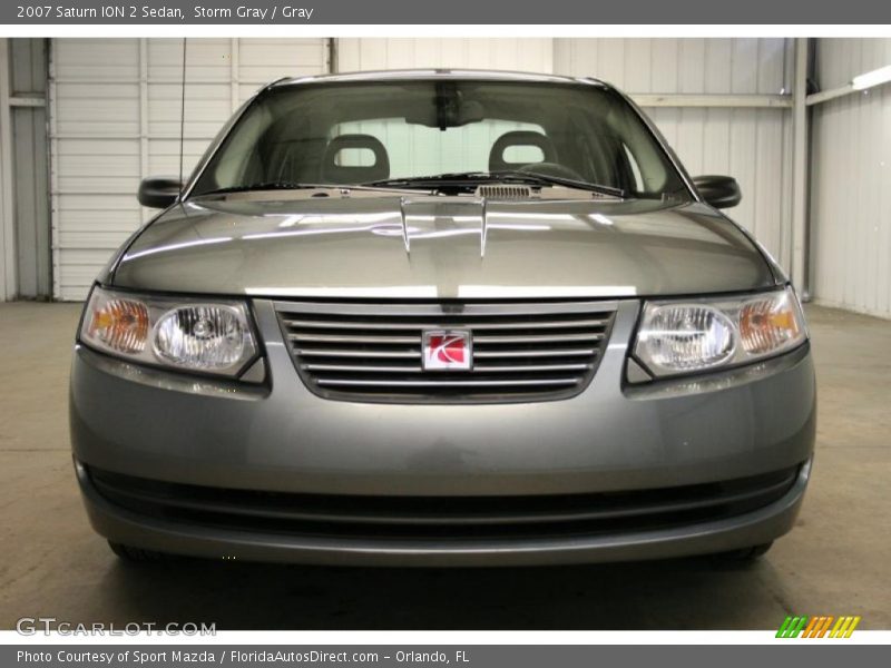 Storm Gray / Gray 2007 Saturn ION 2 Sedan