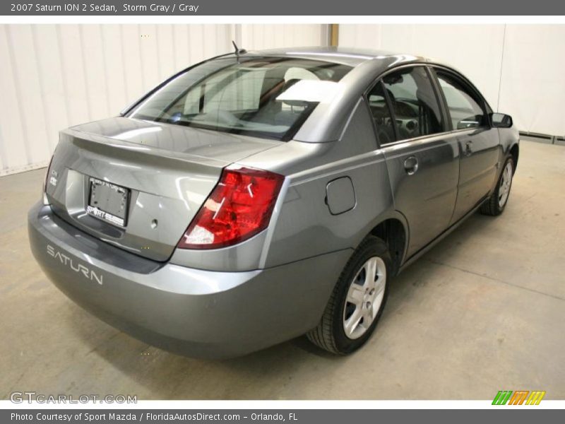 Storm Gray / Gray 2007 Saturn ION 2 Sedan
