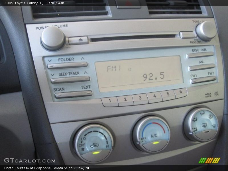 Black / Ash 2009 Toyota Camry LE