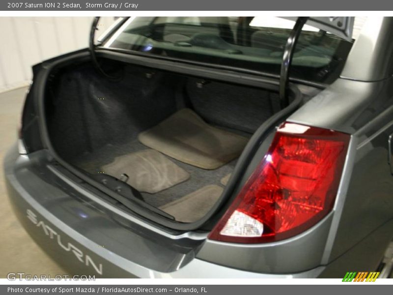 Storm Gray / Gray 2007 Saturn ION 2 Sedan