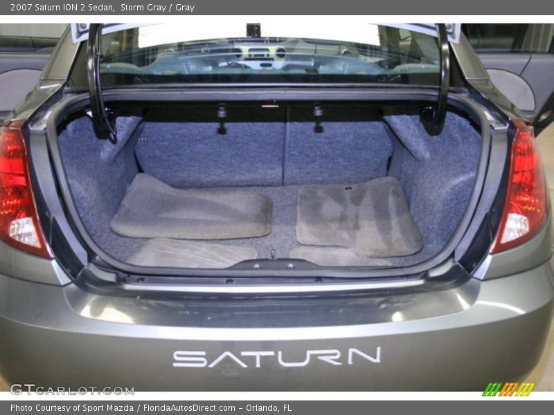 Storm Gray / Gray 2007 Saturn ION 2 Sedan