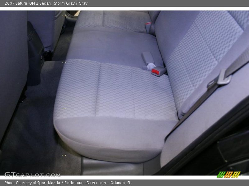 Storm Gray / Gray 2007 Saturn ION 2 Sedan